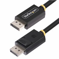 startech.com cable displayport 2.1 certificado vesa de 3m - cable dp40 8k 60hz/4k 144hz - 40gbps - cable dp 2.1 - con uhbr10/hdr