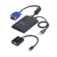 startech.com adaptador crash cart usb a vga/ mini displayport para portátil - consola kvm de portátil - transferencia de fichero