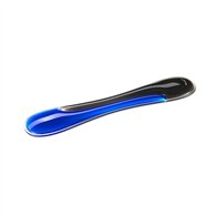 kensington reposamuñecas de gel duo para teclado fino - azul