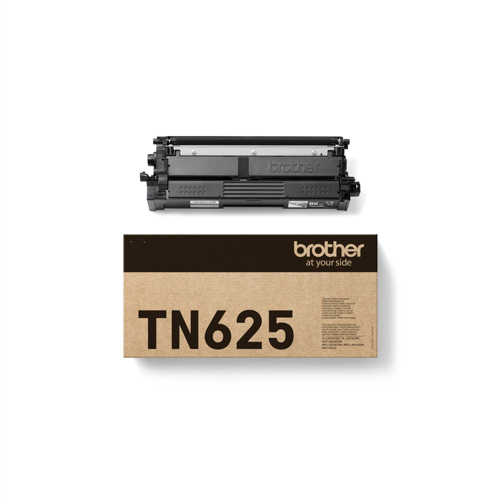 brother tn-625bk cartucho de tóner 1 pieza(s) original negro