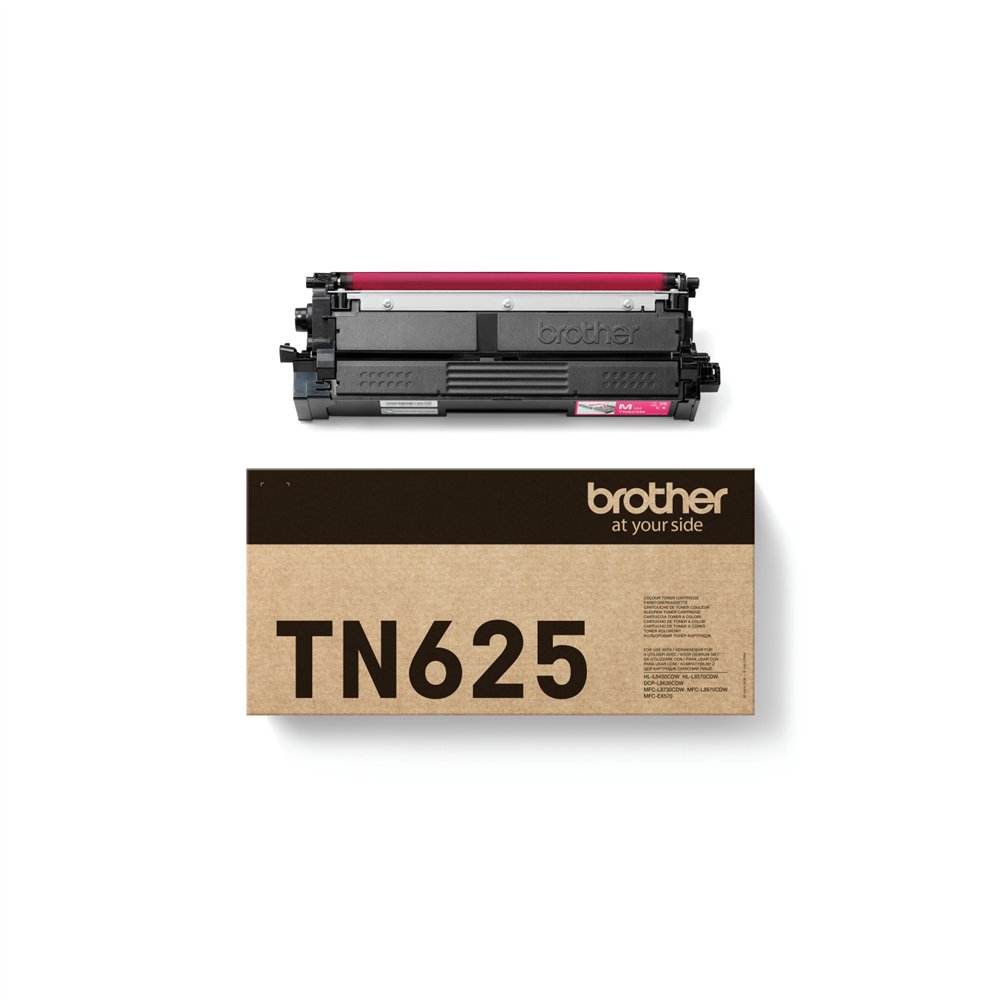 brother tn-625m cartucho de tóner 1 pieza(s) original magenta