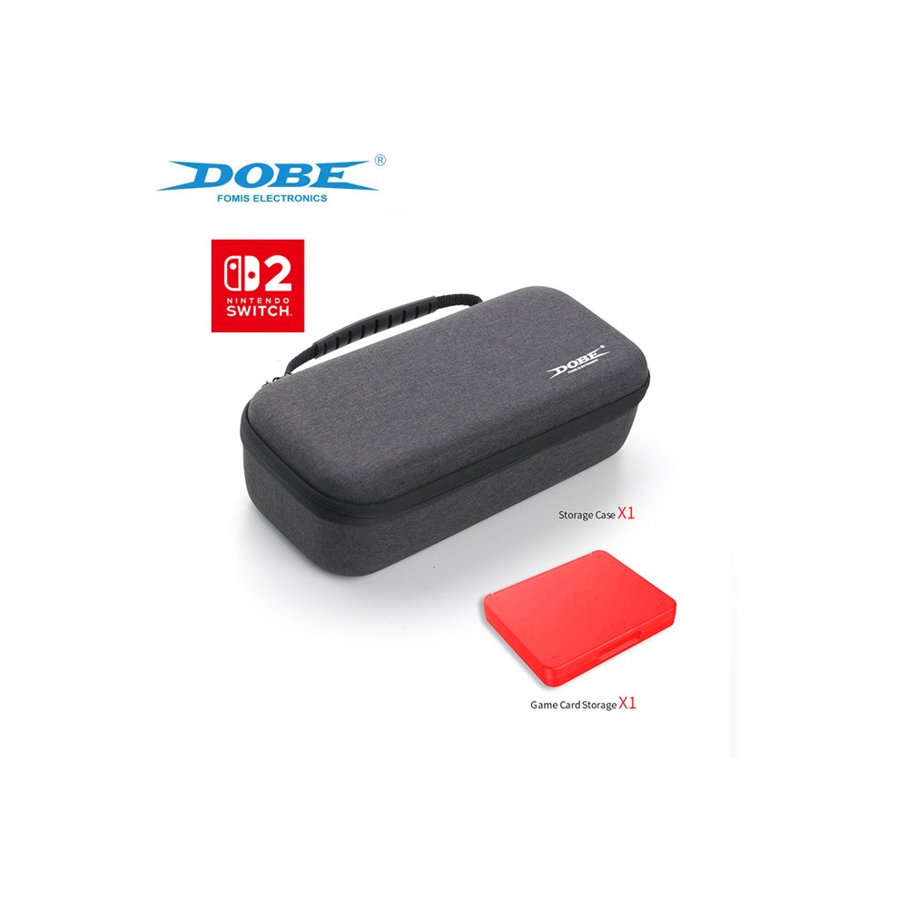 dobe funda transporte negra nintendo switch 2 6972520258602