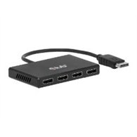 hub club 3d 4xdp 4k uhd/30hz negro (csv-7400)
