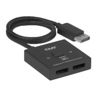 switch club 3d 2xdp 8k uhd/60hz negro (csv-1009)