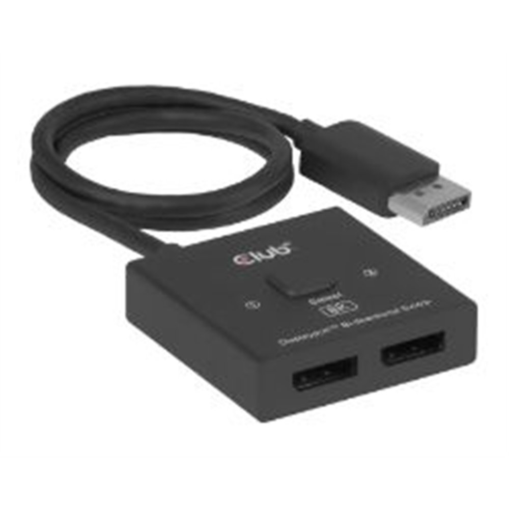 switch club 3d 2xdp 8k uhd/60hz negro (csv-1009)