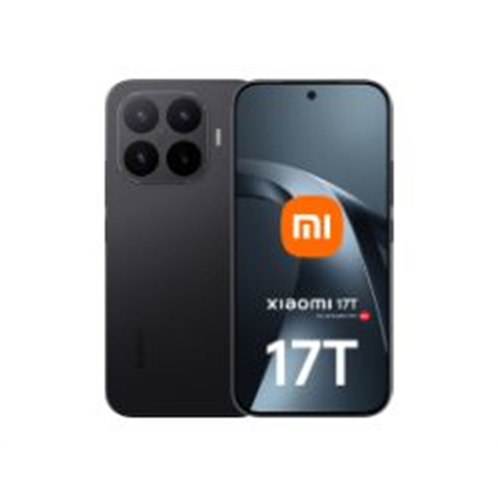 smartphone xiaomi 17t 6.59" 12gb 256b 5g negro