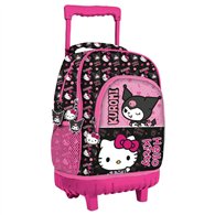 trolley kuromi & hello kitty 44cm