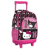 trolley kuromi & hello kitty 44cm