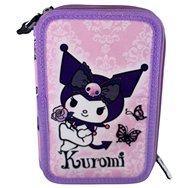 plumier purple kuromi hello kitty triple