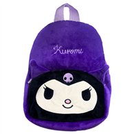 mochila peluche kuromi hello kitty 30cm
