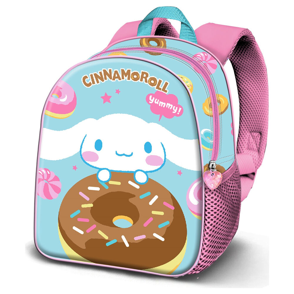mochila 3d yummy cinnamoroll hello kitty 31cm