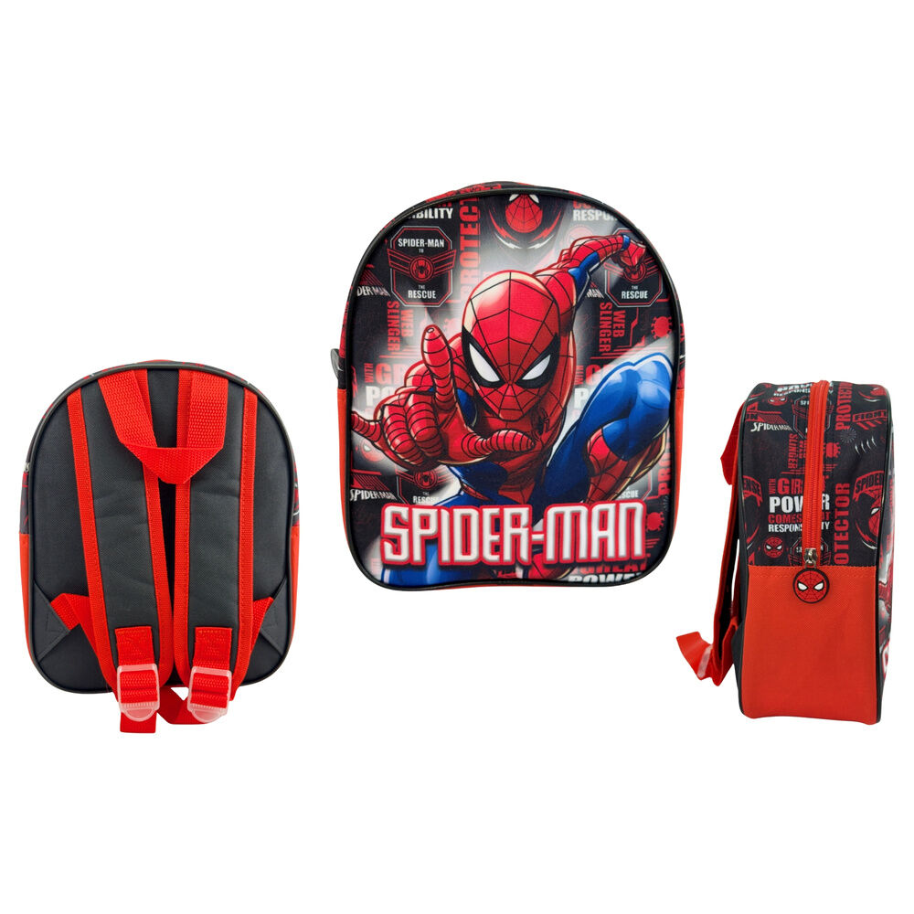mochila hero spiderman marvel 26cm