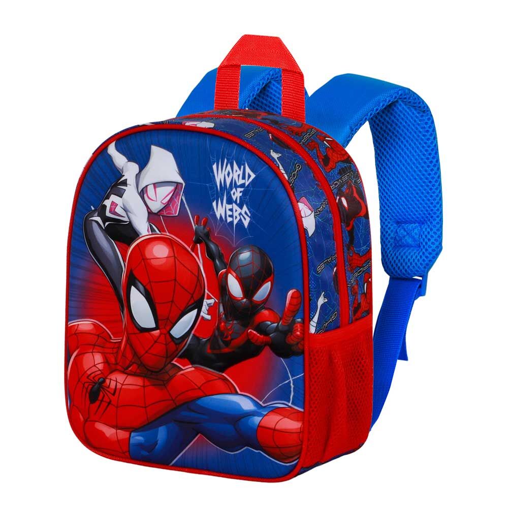 mochila 3d word spiderman marvel 31cm