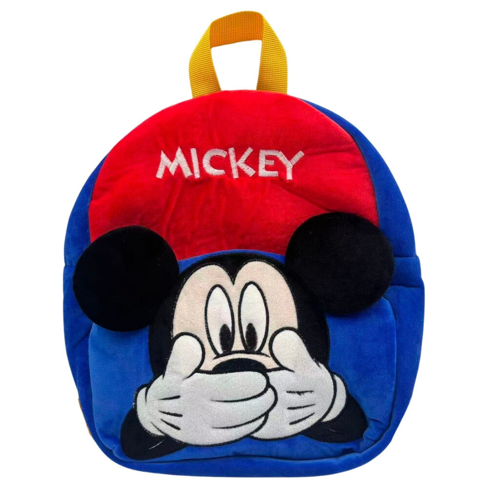 mochila peluche mickey disney 30cm