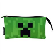 bolsa cremallera face minecraft triple