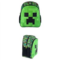 mochila face minecraft 40cm