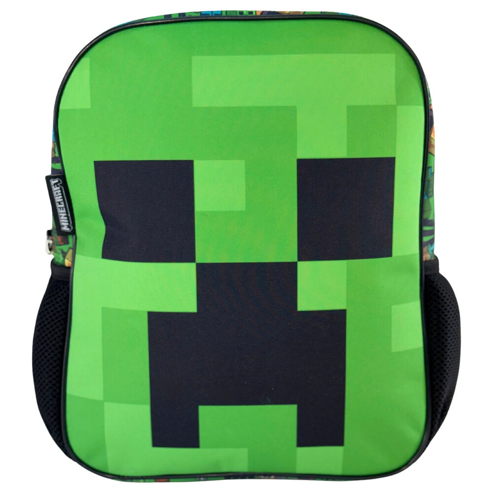 mochila face minecraft 30cm