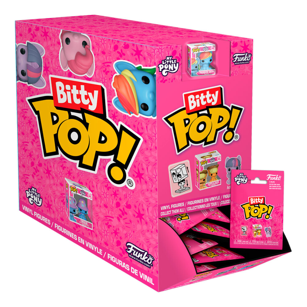 figura mystery bitty pop my little pony surtido