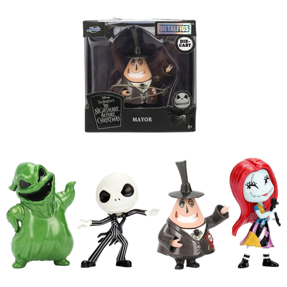 figura metalfigs pesadilla antes de navidad disney 7cm surtido