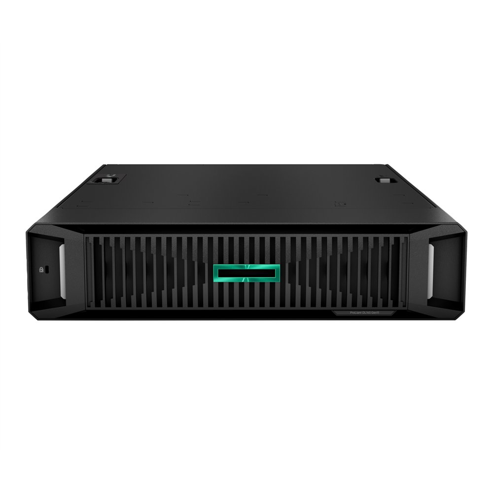 hpe proliant dl145 gen11 8124p 2.45ghz 16c 1p 2x32gb-r 2sff ns204i-u 2x1000w ps emea server