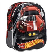 mochila 3d hot wheels 31cm
