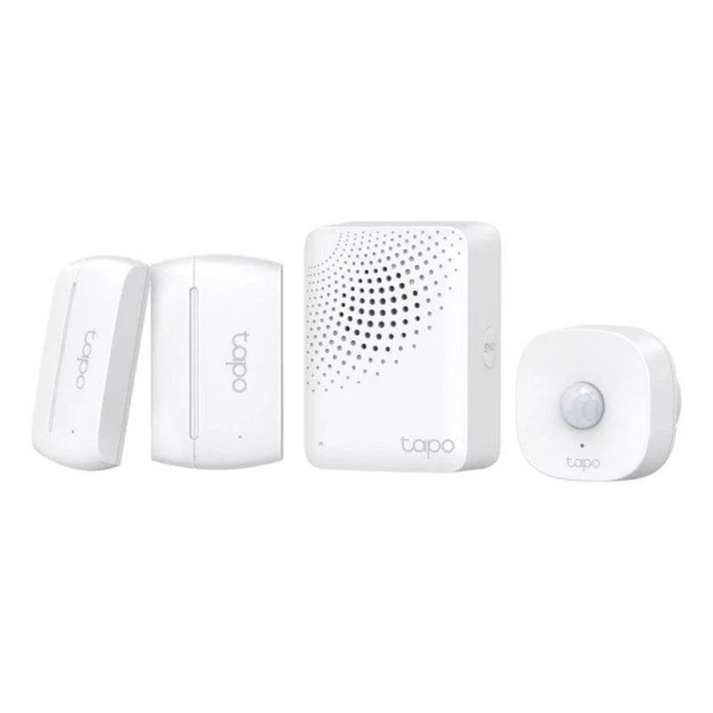 kit sensores tp-link tapo t30 contacto movimiento hub inteligente