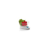 bíscula de cocina laica bol gran capacidad display retroiluminado blanca ks1019