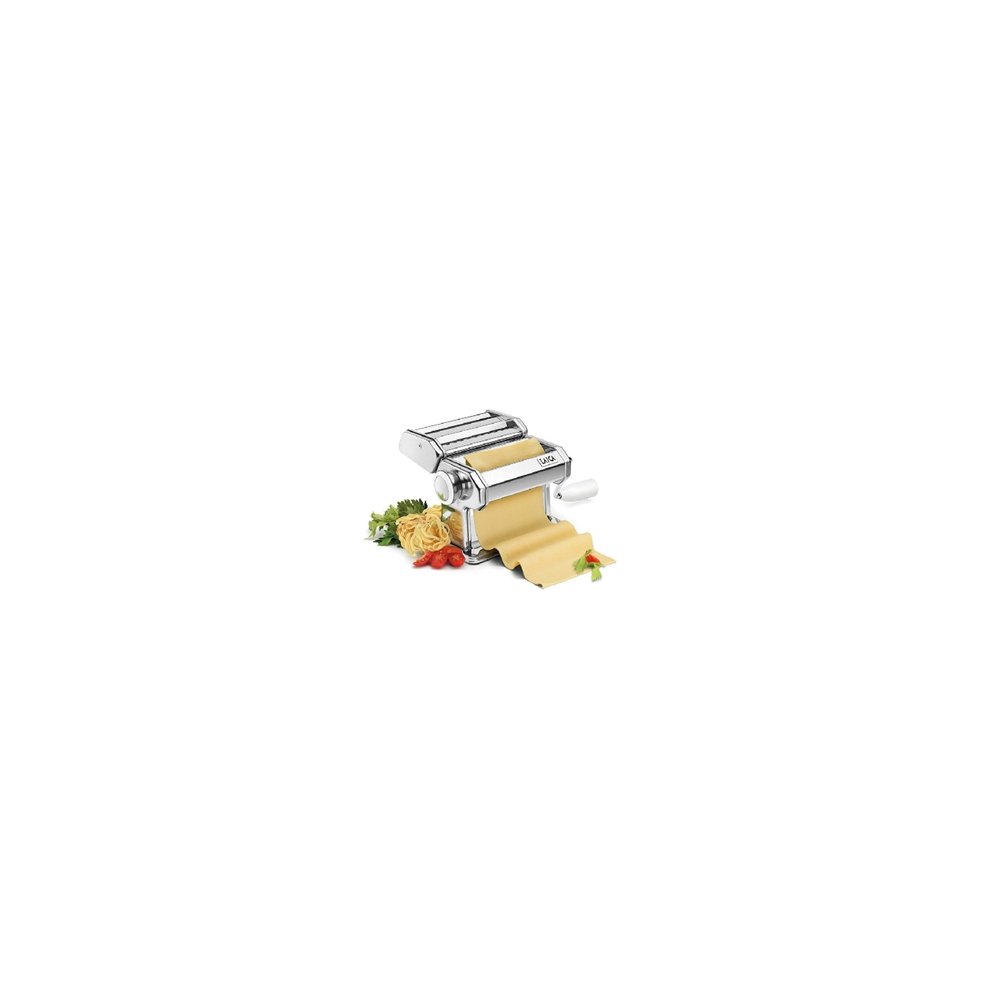 maquina motorizable para hacer pasta laica rodillo de corte doble intercambiable cuerpo de acero pm2000