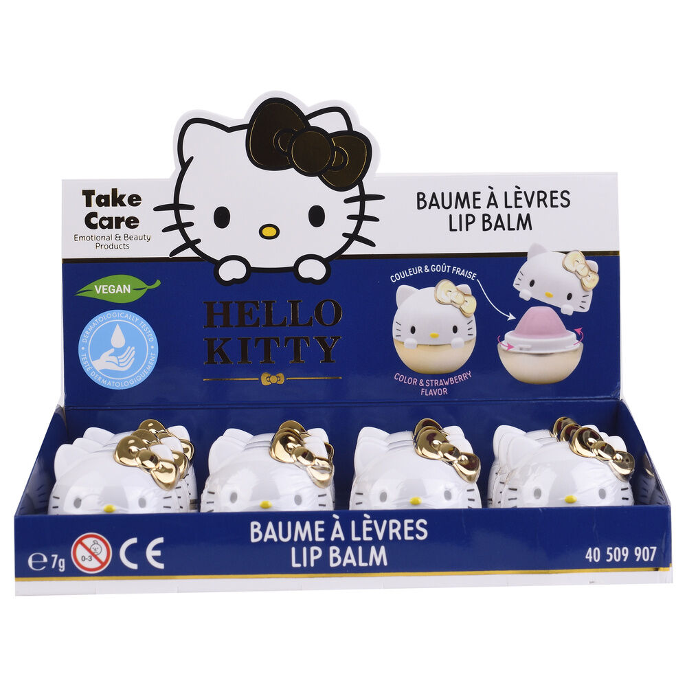 balsamo labial protector 3d hello kitty