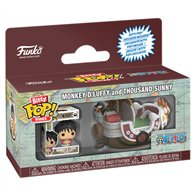 figura bitty pop ride one pice monkey d.luffy and thousand sunny