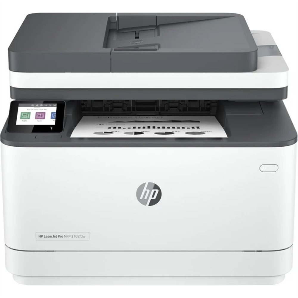 impresora mfp hp laserjet pro laser monocromo 3102fdn duplex white