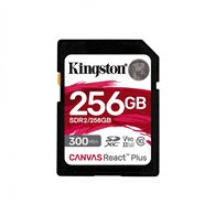 kingston technology canvas react plus 256 gb sd uhs-ii clase 10