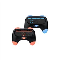 dobe pack controler grip con agarre rojo azul nintendo switch 2 6972520258633