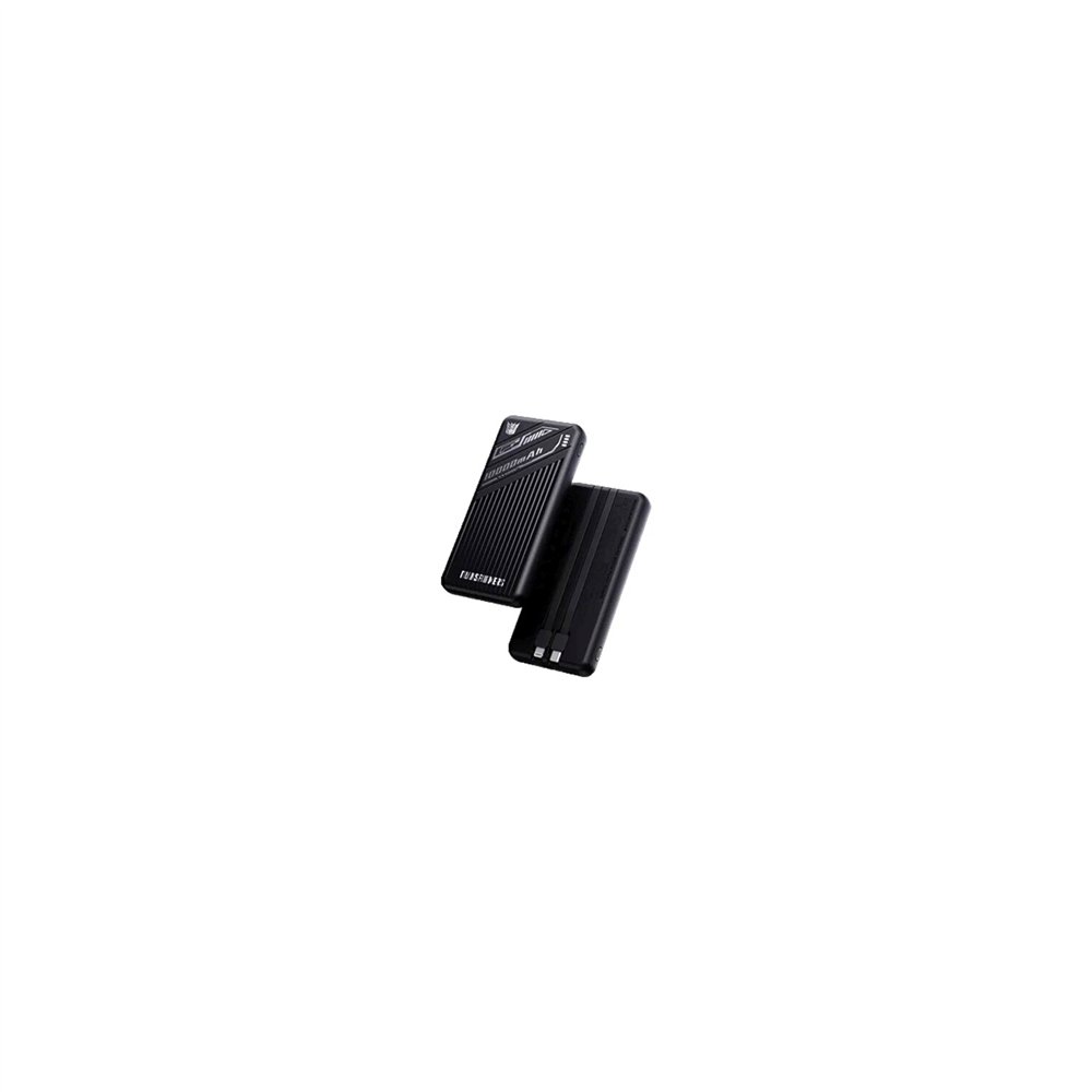 batería portatil power bank transformers megatron 1000 mah 22.5w carga rápida usb-c y lightning