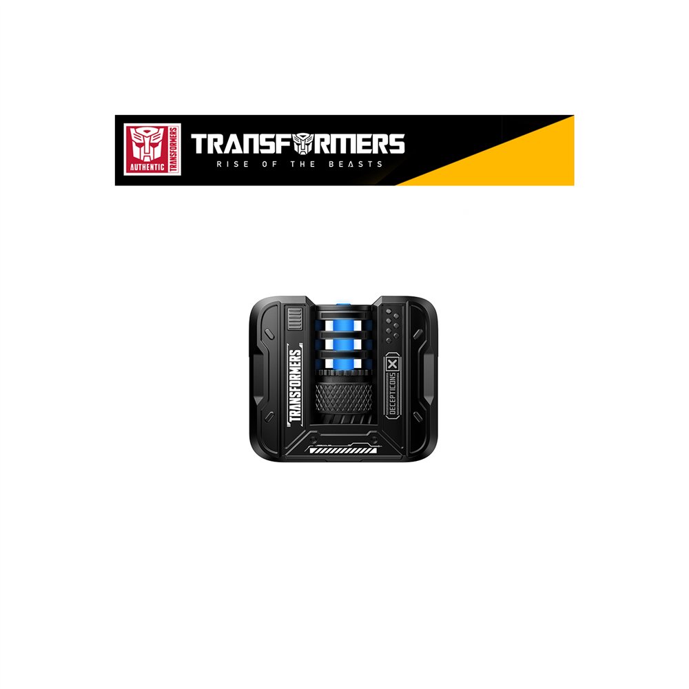auriculares inalámbricos transformers tf-t71 bluetooth 5.4 con estuche de carga megatron
