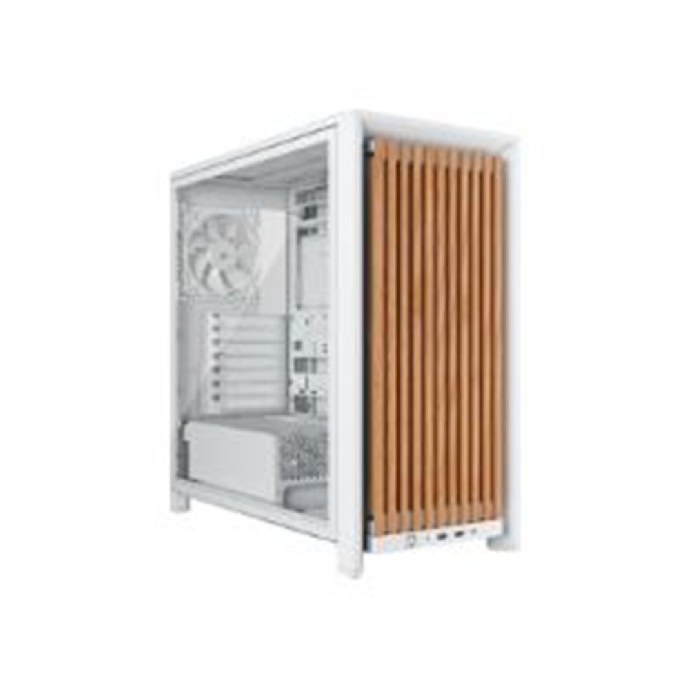 caja corsair frame 4000d rs atx blanca (cc-9011341-ww)