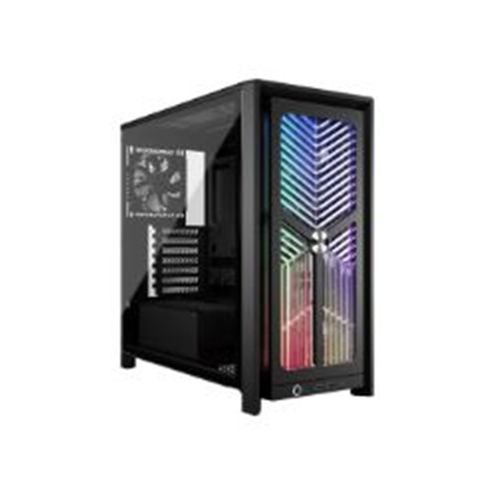 caja corsair frame 4000x argb atx negra (cc-9011302-ww)
