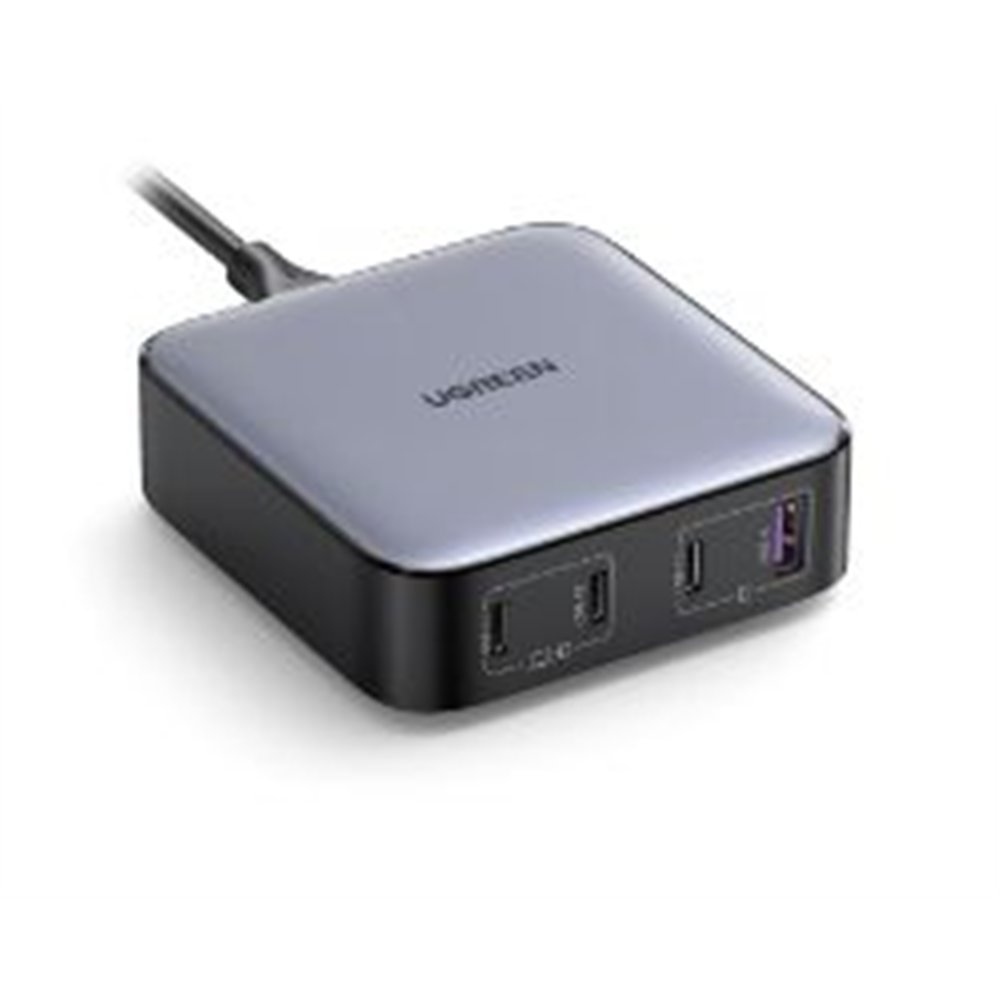 cargador ugreen nexode 100w 1xusb-a 3xusb-c gris(90928)