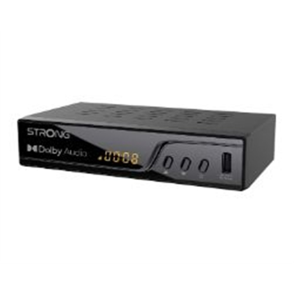 receptor tdt strong dvb-t2 4k usb hdmi negro (srt8250)