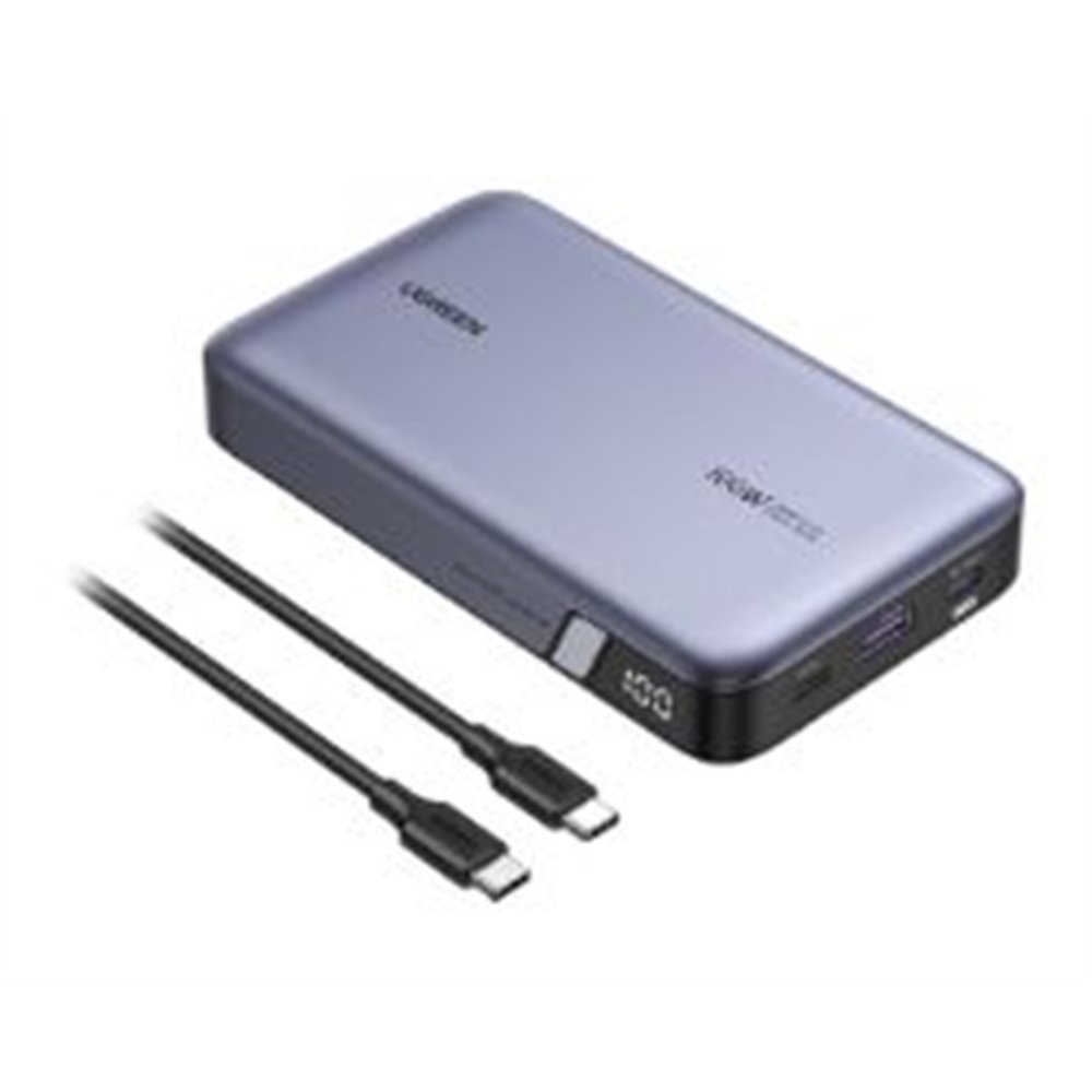 powerbank ugreen nexode 100w 20000 mah usb gris (25188)