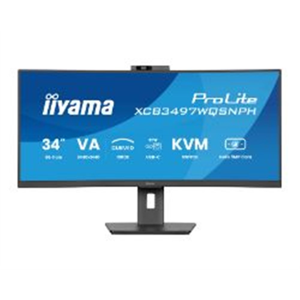 monitor iiyama 34" 120hz uwqhd curvo (xcb3497wqsnph-b1)