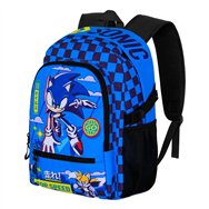 mochila sonic the hedgehog 41cm