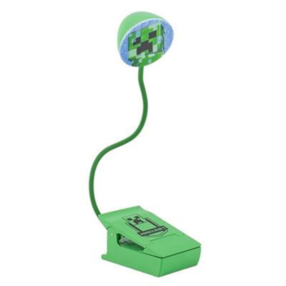 lampara lectura creeper minecraft