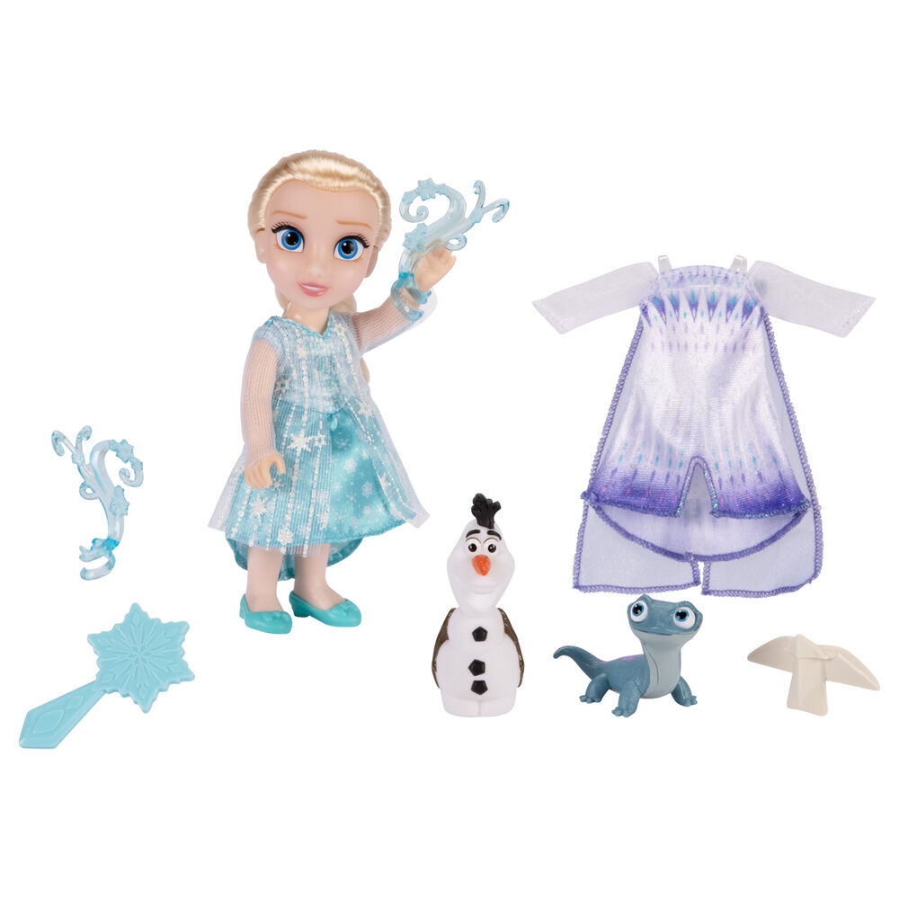 blister muñeca elsa frozen disney 15cm