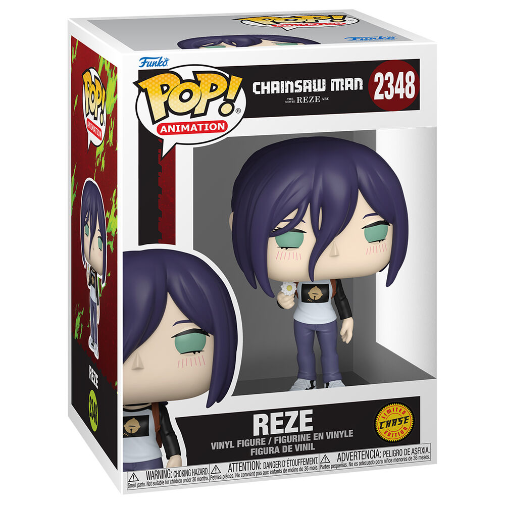 figura pop chainsaw man el arco de reze - reze chase