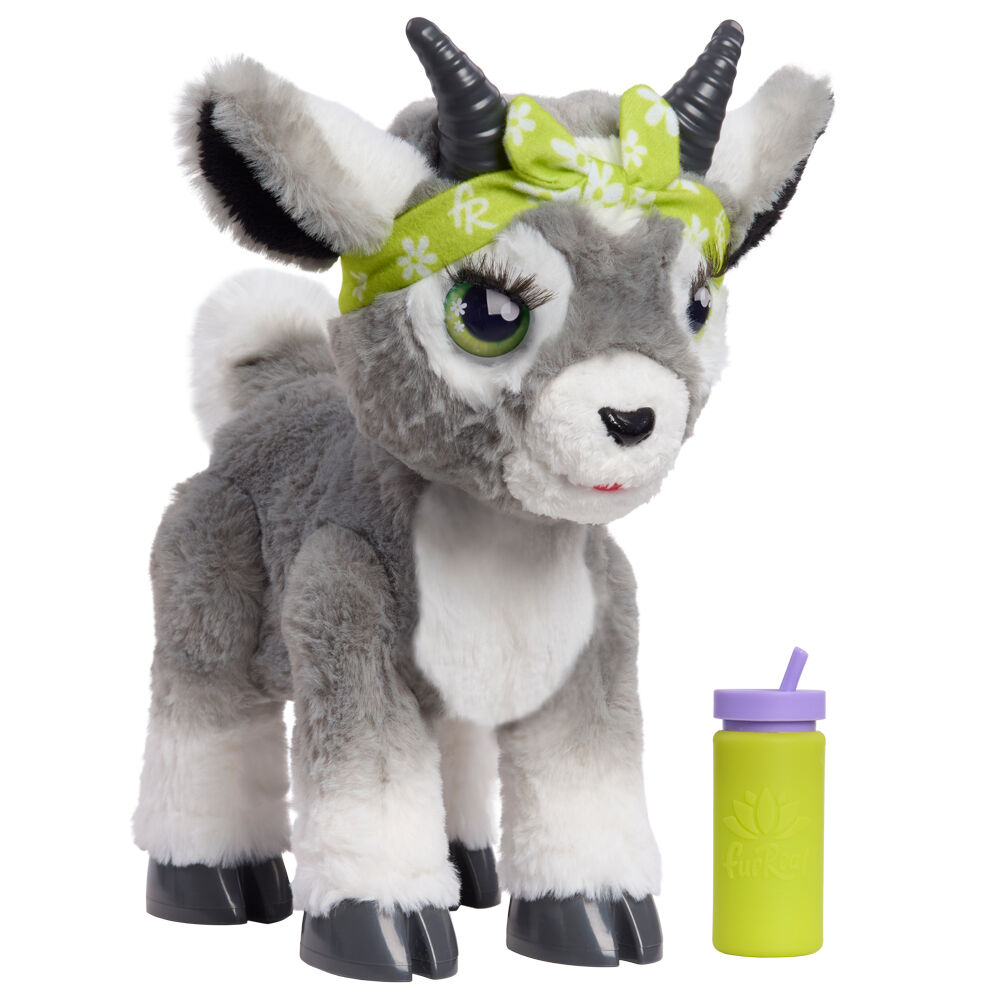 peluche interactivo cabra daisy yoga furreal