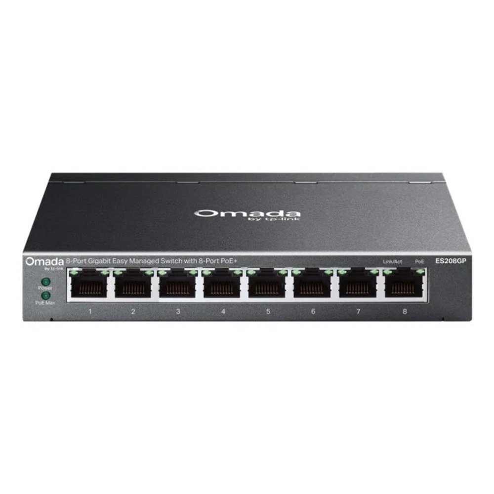 switch tp-link es208gp gigabit 5 puertos poe+