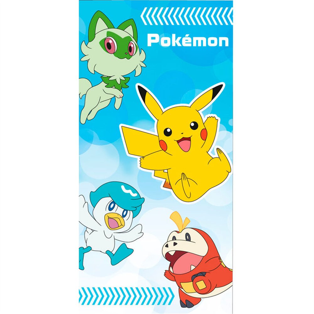 toalla pokemon microfibra