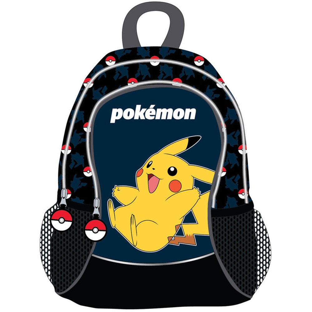 mochila pokeball pokemon 40cm
