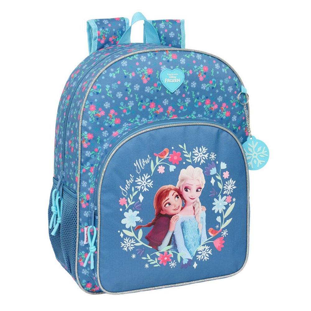 mochila frozen disney 42cm adaptable